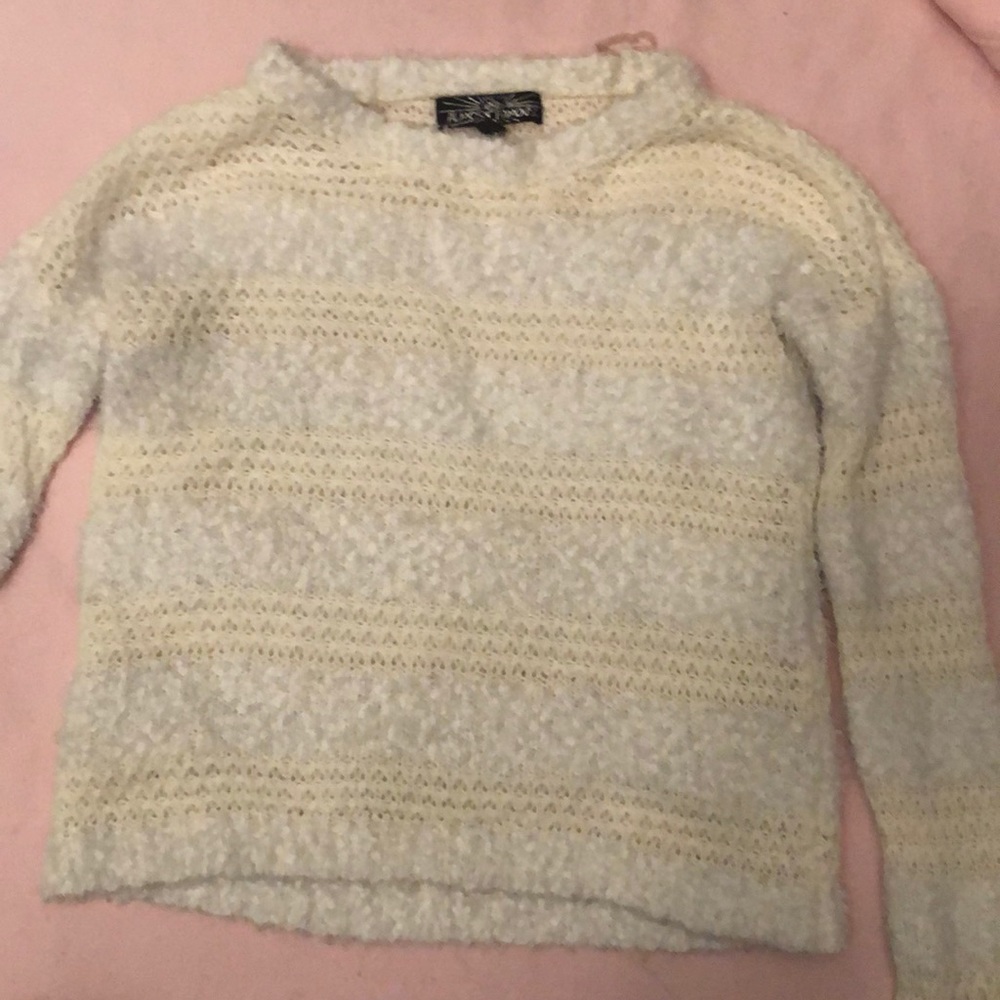 White sweater
